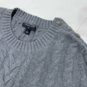 Banana Republic gray sweater